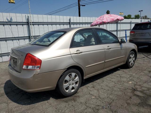 KNAFE122875483151 - 2007 KIA SPECTRA EX BEIGE photo 3