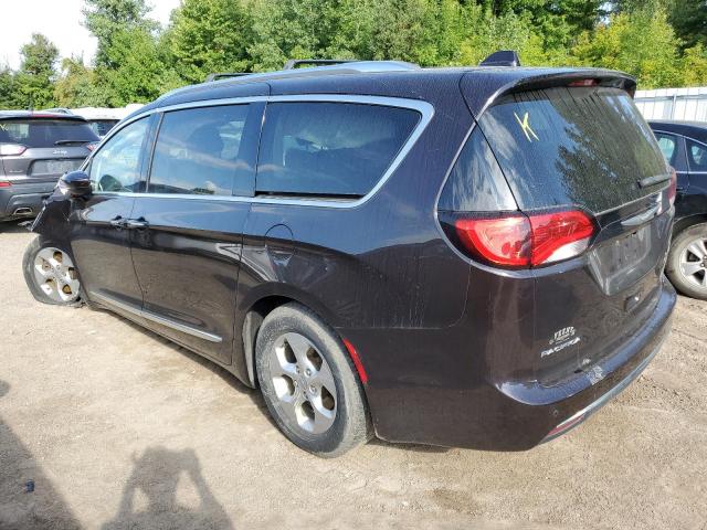 2C4RC1EGXHR592079 - 2017 CHRYSLER PACIFICA TOURING L PLUS BLACK photo 2