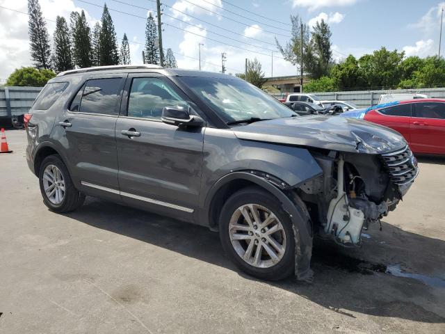 1FM5K7D80GGA32470 - 2016 FORD EXPLORER XLT 银色 照片 4