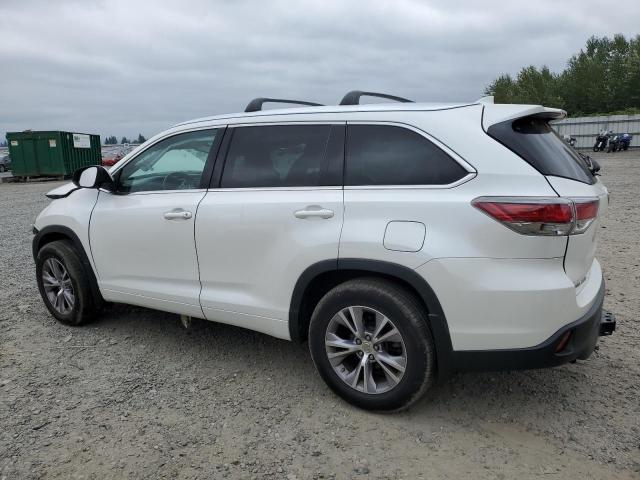 5TDJKRFH0FS124324 - 2015 TOYOTA HIGHLANDER XLE Ağ foto 2