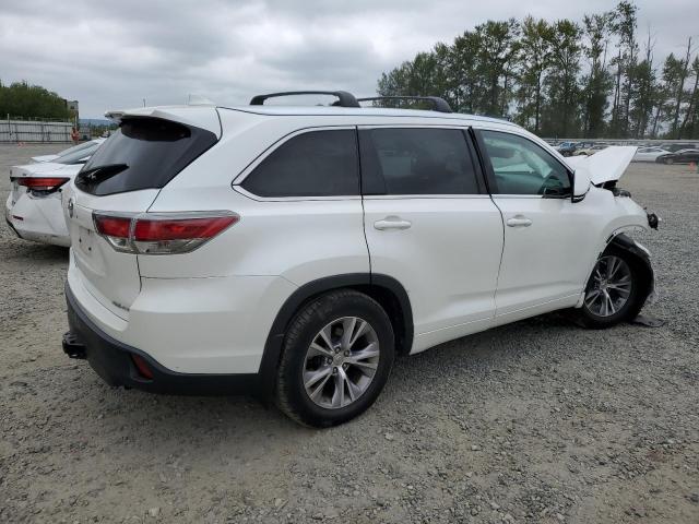 5TDJKRFH0FS124324 - 2015 TOYOTA HIGHLANDER XLE Ağ foto 3