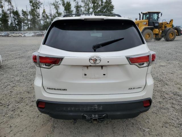 5TDJKRFH0FS124324 - 2015 TOYOTA HIGHLANDER XLE Ağ foto 6