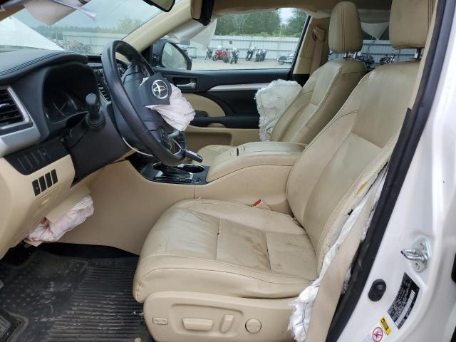 5TDJKRFH0FS124324 - 2015 TOYOTA HIGHLANDER XLE Ağ foto 7