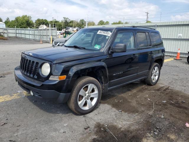 1C4NJRFB6CD603998 - 2012 JEEP PATRIOT LATITUDE BLACK photo 1