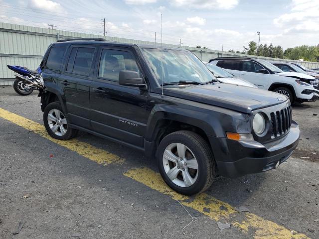 1C4NJRFB6CD603998 - 2012 JEEP PATRIOT LATITUDE BLACK photo 4