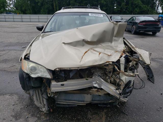 4S4BP61C787347260 - 2008 SUBARU OUTBACK 2.5I TAN photo 5