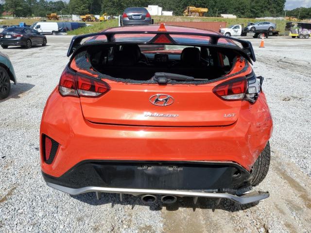 KMHTH6AB4LU021256 - 2020 HYUNDAI VELOSTER TURBO ORANGE photo 6