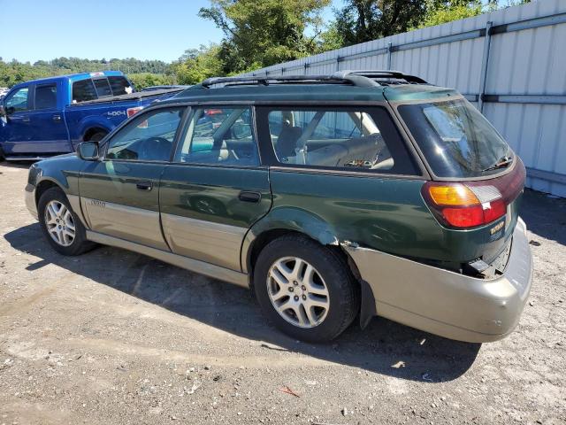 4S3BH675717626109 - 2001 SUBARU LEGACY OUTBACK AWP 绿色 照片 2