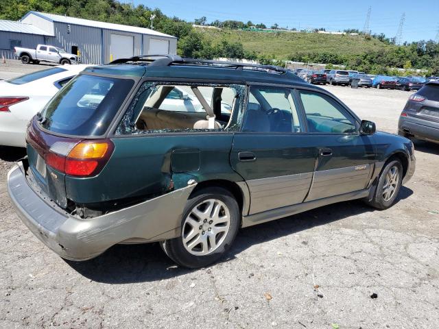 4S3BH675717626109 - 2001 SUBARU LEGACY OUTBACK AWP 绿色 照片 3