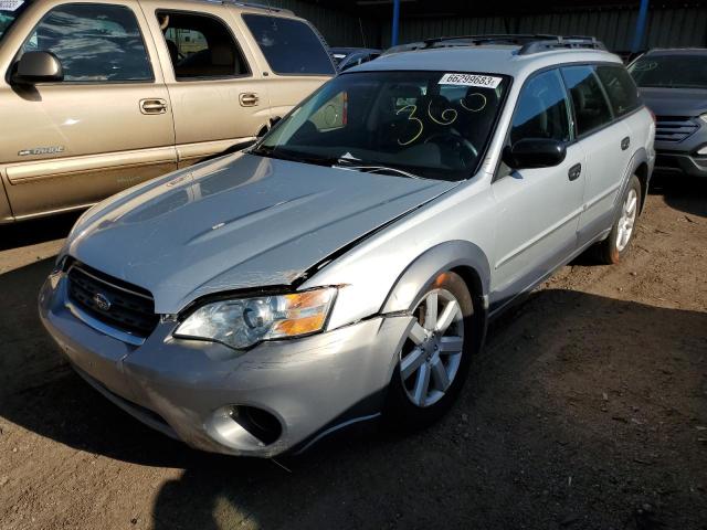 4S4BP61C967315990 - 2006 SUBARU LEGACY OUTBACK 2.5I SILVER photo 1