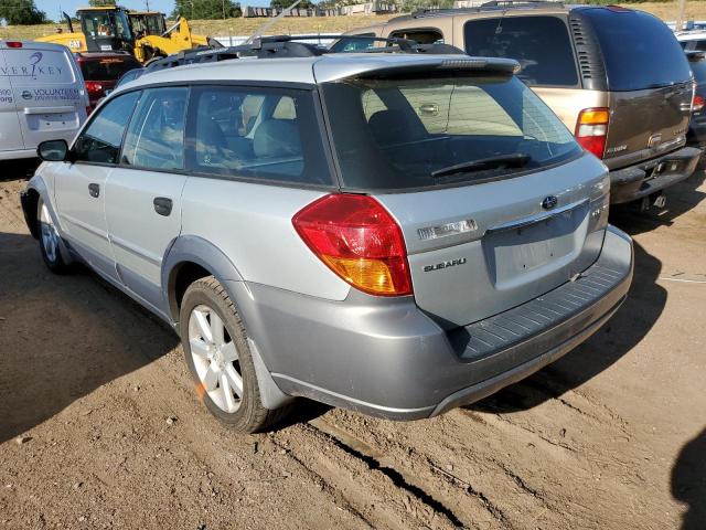 4S4BP61C967315990 - 2006 SUBARU LEGACY OUTBACK 2.5I SILVER photo 2