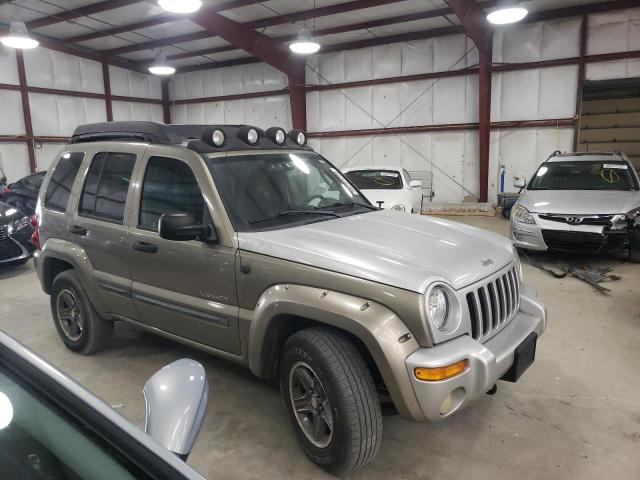 1J4GL38K74W176599 - 2004 JEEP LIBERTY RENEGADE 棕色 照片 4