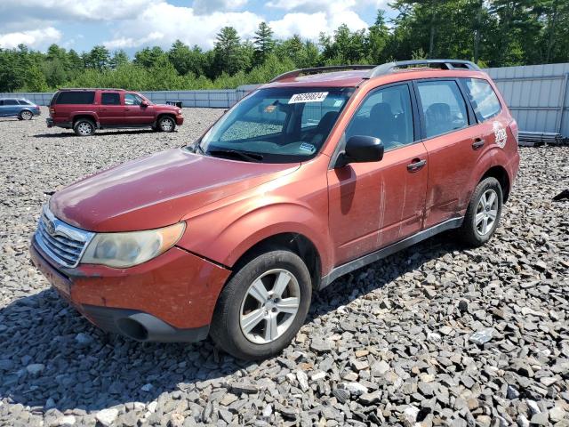 JF2SH6BCXAH902803 - 2010 SUBARU FORESTER XS 勃艮第红 照片 1