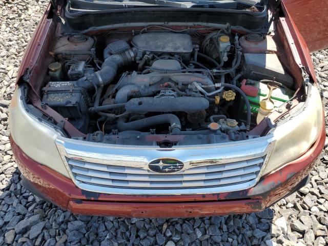JF2SH6BCXAH902803 - 2010 SUBARU FORESTER XS 勃艮第红 照片 11