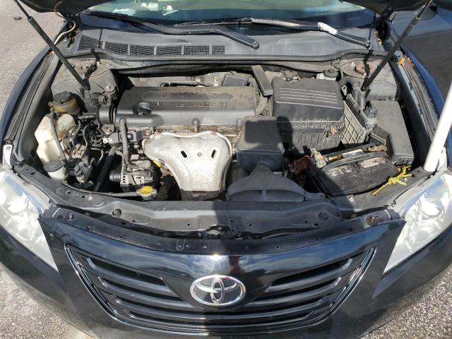 4T1BE46K67U536010 - 2007 TOYOTA CAMRY CE BLACK photo 12