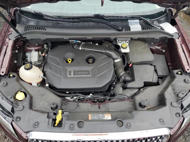 5LMCJ2D94KUL51819 - 2019 LINCOLN MKC SELECT Բորդո լուսանկար 12