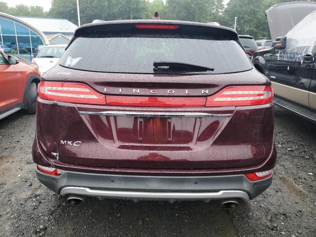 5LMCJ2D94KUL51819 - 2019 LINCOLN MKC SELECT Բորդո լուսանկար 6