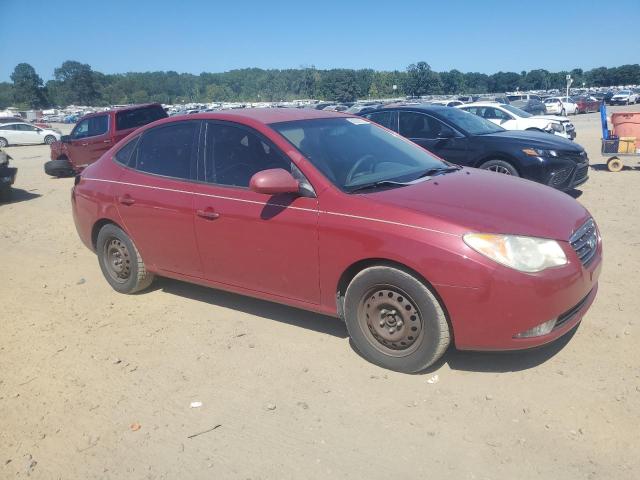 KMHDU46D77U029047 - 2007 HYUNDAI ELANTRA GLS RED photo 4