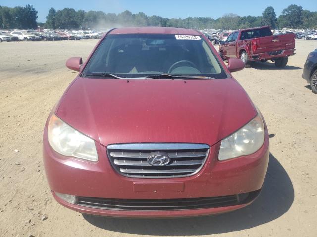 KMHDU46D77U029047 - 2007 HYUNDAI ELANTRA GLS RED photo 5