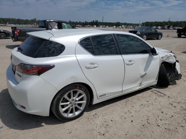 JTHKD5BH7D2152962 - 2013 LEXUS CT 200 WHITE photo 3