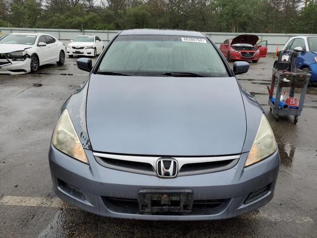 1HGCM567X7A164056 - 2007 HONDA ACCORD EX BLUE photo 5