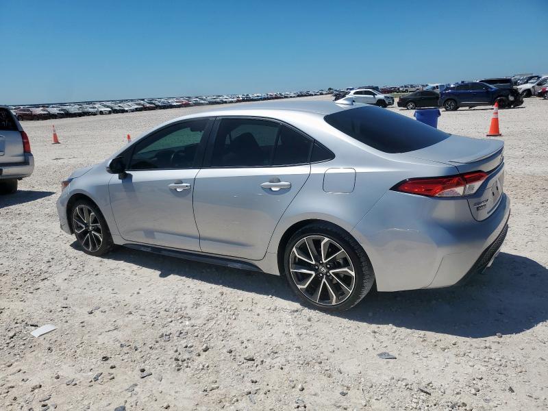 5YFS4MCE2NP129916 - 2022 TOYOTA COROLLA SE Күміс фото 2