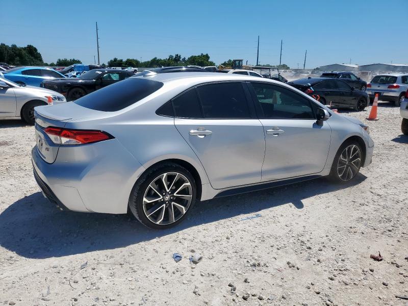 5YFS4MCE2NP129916 - 2022 TOYOTA COROLLA SE Күміс фото 3