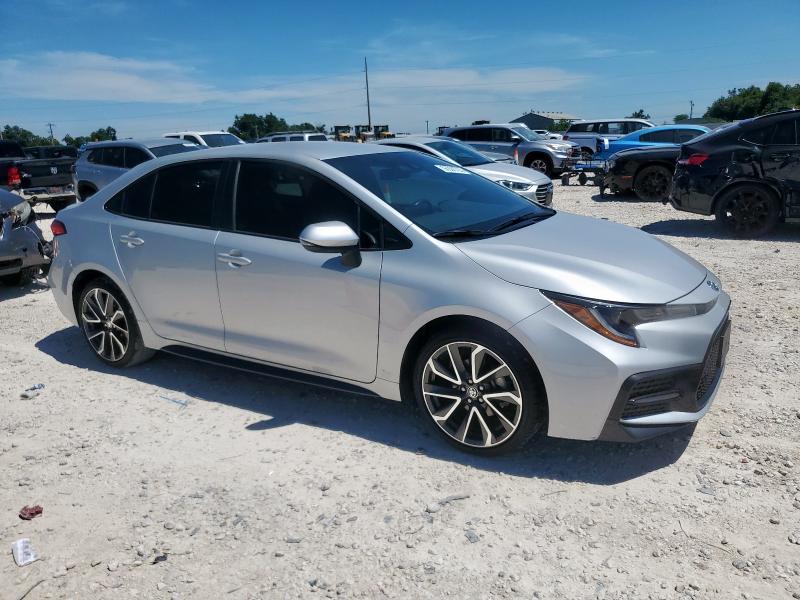 5YFS4MCE2NP129916 - 2022 TOYOTA COROLLA SE Күміс фото 4