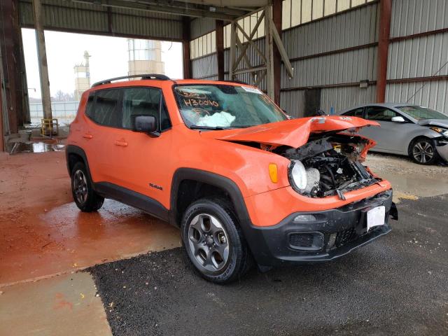 ZACCJBAB9JPH30040 - 2018 JEEP RENEGADE SPORT ORANGE photo 1