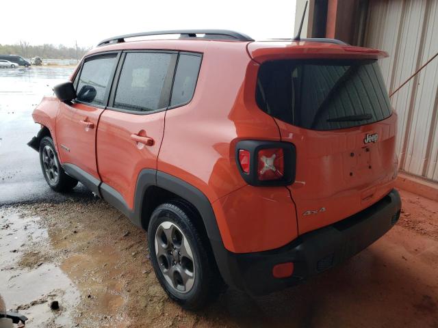 ZACCJBAB9JPH30040 - 2018 JEEP RENEGADE SPORT ORANGE photo 3