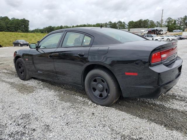 2C3CDXAT4EH205993 - 2014 DODGE CHARGER POLICE BLACK photo 2