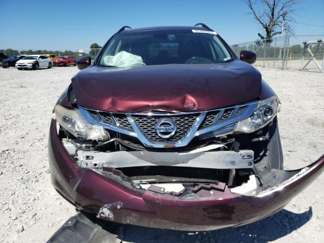 JN8AZ1MW0DW313555 - 2013 NISSAN MURANO S BURGUNDY photo 5