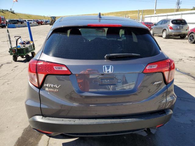 3CZRU6H54JG717393 - 2018 HONDA HR-V EX GRAY photo 6