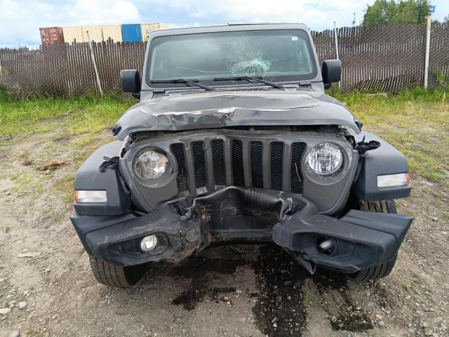 1C4HJXDN6PW632944 - 2023 JEEP WRANGLER SPORT GRAY photo 5