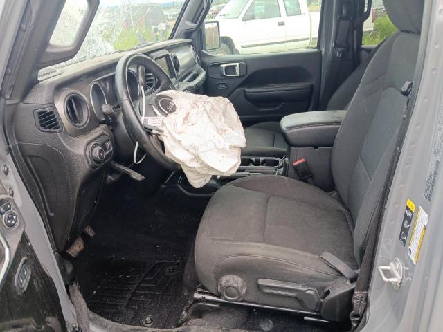 1C4HJXDN6PW632944 - 2023 JEEP WRANGLER SPORT GRAY photo 7