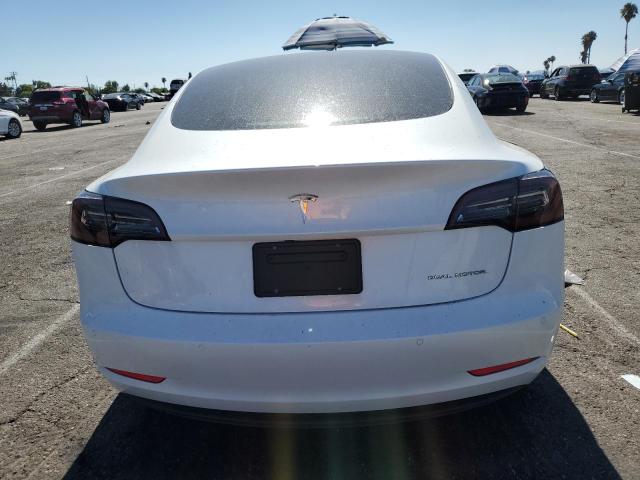 5YJ3E1EB8NF244924 - 2022 TESLA MODEL 3 أبيض صورة 6