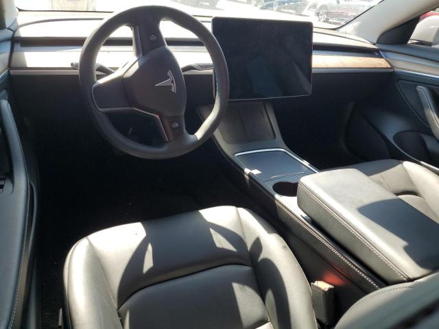 5YJ3E1EB8NF244924 - 2022 TESLA MODEL 3 أبيض صورة 8