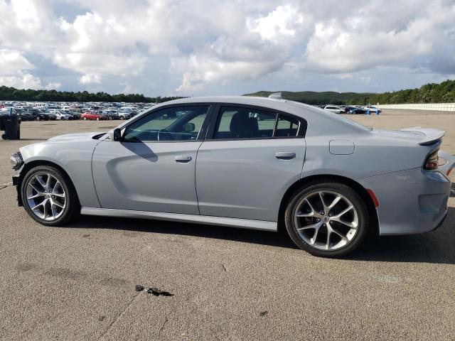 2C3CDXHG8NH183120 - 2022 DODGE CHARGER GT GRAY photo 2