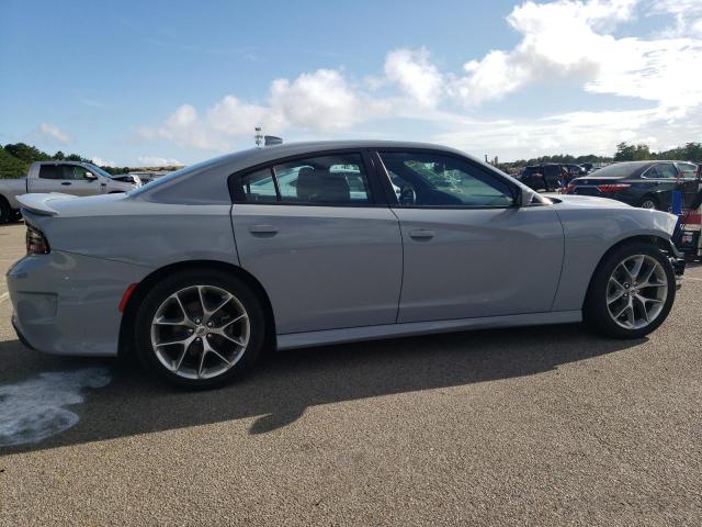 2C3CDXHG8NH183120 - 2022 DODGE CHARGER GT GRAY photo 3