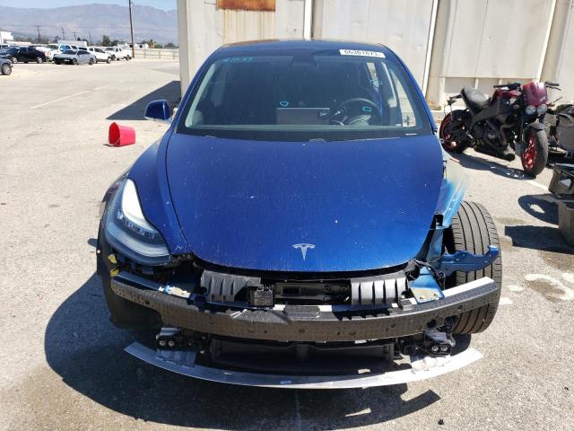 5YJ3E1EB0LF735100 - 2020 TESLA MODEL 3 BLUE photo 5