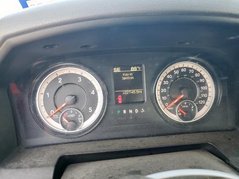 3C6UR5HL8JG184482 - 2018 RAM 2500 ST WHITE photo 9