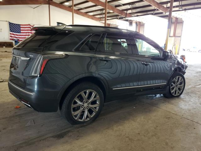 1GYKNGRS2MZ178690 - 2021 CADILLAC XT5 SPORT BLUE photo 3