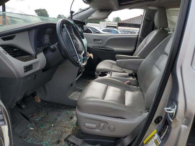 5TDYK3DC9GS749096 - 2016 TOYOTA SIENNA XLE SILVER photo 7