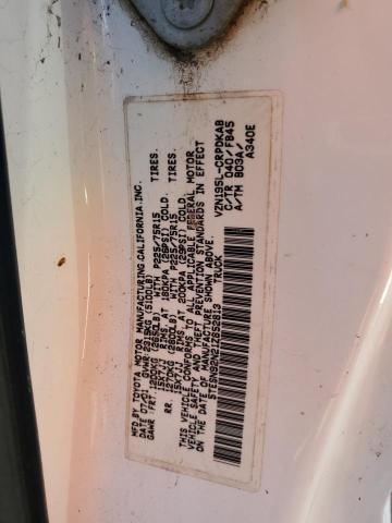 5TESN92N21Z852813 - 2001 TOYOTA TACOMA XTRACAB PRERUNNER 白色 照片 12