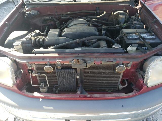 5TBRT3416YS045593 - 2000 TOYOTA TUNDRA ACCESS CAB Tünd qırmızı foto 11