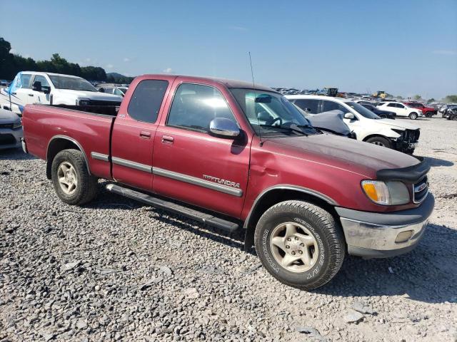 5TBRT3416YS045593 - 2000 TOYOTA TUNDRA ACCESS CAB Tünd qırmızı foto 4