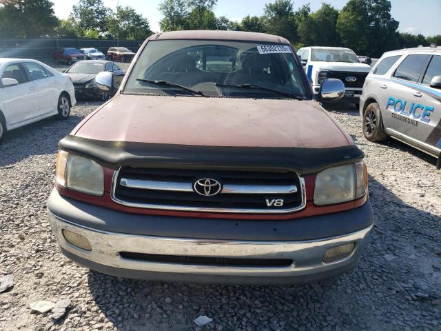 5TBRT3416YS045593 - 2000 TOYOTA TUNDRA ACCESS CAB Tünd qırmızı foto 5