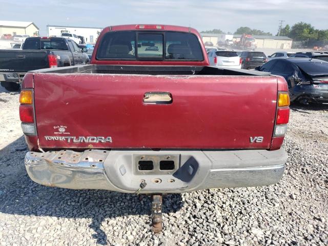 5TBRT3416YS045593 - 2000 TOYOTA TUNDRA ACCESS CAB Tünd qırmızı foto 6