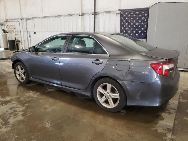 4T1BF1FK3DU262708 - 2013 TOYOTA CAMRY L GRAY photo 2