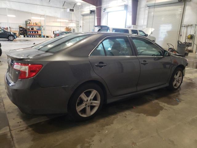 4T1BF1FK3DU262708 - 2013 TOYOTA CAMRY L GRAY photo 3